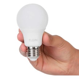 Kit 10 Lâmpadas de LED Branca E27 9W 6500K Bulbo A60 Elgin - 3