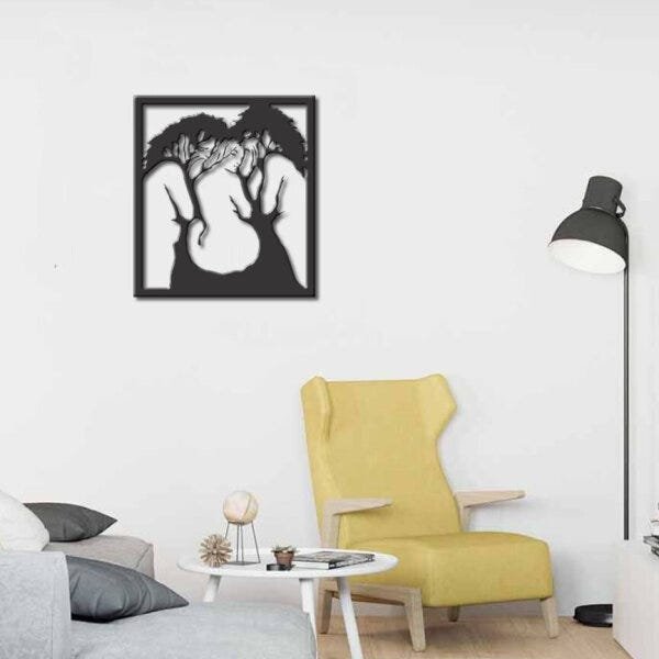 Quadro Decoração Árvore Imagem Ilusão - 2