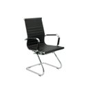 Ver imagem 1 de Cadeira Diretor Fixa Eames Relax Cromada Preta