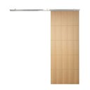 Ver imagem 3 de Porta de Correr P- Verniz Frisada Kit Alumínio F03 - 210x110