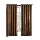 Ver imagem 1 de Cortina para Sala Jacquard Bari Chocolate 2,00 X 1,80cm Sultan