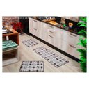 Ver imagem 3 de Jogo de Tapetes Cozinha 3 Peças Pratik Cafe Oasis