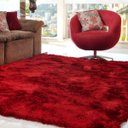 Ver imagem 2 de Tapete Felpudo para Sala ou Quarto 200 x 1,40 Vermelho