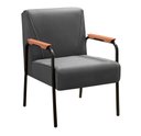 Ver imagem 1 de Poltrona Jade Cor:Veludo Cinza 220