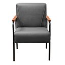 Ver imagem 3 de Poltrona Jade Cor:Veludo Cinza 220