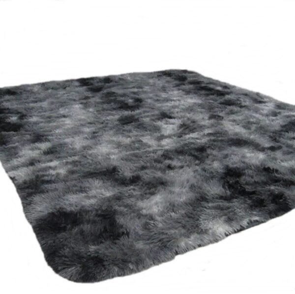 Tapete Peludo 2,40 x 2,00 Cinza - 1