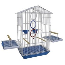 Gaiola para Calopsita e Maritaca Mansa Luxo Cor Vermelha - 2