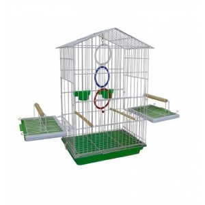 Gaiola para Calopsita e Maritaca Mansa Luxo Cor Verde