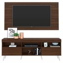 Ver imagem 1 de Rack Com Painel Tv 65" Retrô Flórida Multimóveis V3133 Duna/Branco Duna/Branco