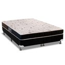 Ver imagem 1 de Cama Box Queen: Colchão Anatômico Anjos D28/AG65 Pantanal Thierry + Base CRC Suede Black(158x198)