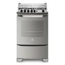 Fogão de Piso Electrolux 4 Bocas Grill Tripla Chama Prata 56gxq – Bivolt - 1