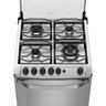 Fogão de Piso Electrolux 4 Bocas Grill Tripla Chama Prata 56gxq – Bivolt - 3