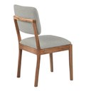 Ver imagem 5 de Kit 2 Cadeiras Decorativa Sala de Jantar Luxo Julia Facto Prata Brilho - Mozzelar