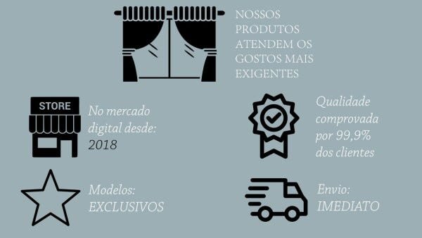 Cortina Branco para sala e quarto 2,00m x 1,70m Tecido Microfibra com Voal - Jéssica - 2