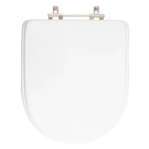 Tampa de Vaso Poliéster Sig Bergamin Branco para bacia Celite