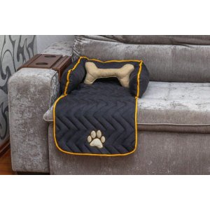 Protetor de Sofá Pet Snoopy Pequeno Preto