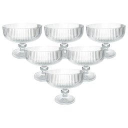Taças Sobremesa Vidro Transparente 310ml - Hauskraft (6 Pçs) - 1