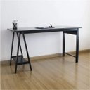 Ver imagem 1 de Escrivaninha Cavalete Creative 140cm Espresso Móveis