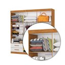 Ver imagem 6 de Closet Casal Lu 06 Portas 04 Gavetas com Espelhos Carioca Móveis