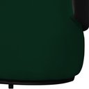 Ver imagem 4 de Poltrona Namoradeira Sofá Orgânico 2 Lugares Beatriz Suede Composê Corino Preto - Suede Verde