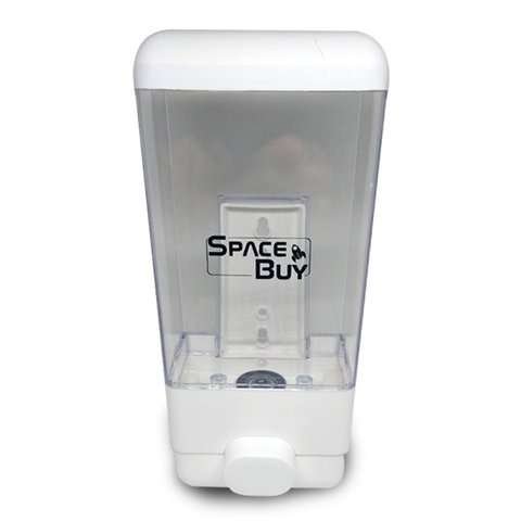 Dispensador Crystal de Parede 700ml BRANCO - Spacebuy 1403