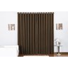 Cortina no Tecido Oxford na Cor Tabaco 3,00m x 2,80m para Quarto e Sala com Ilhós Duda - 1