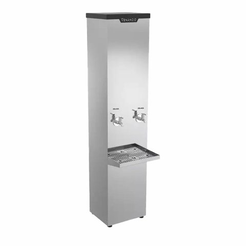 Bebedouro Industrial 50l Inox 2 Torneiras Geladas Venâncio