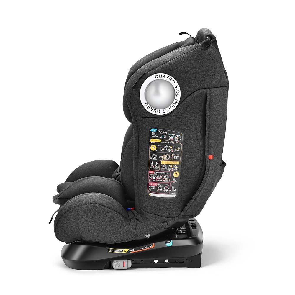 Cadeira para auto Litet smart 360. Isofix preta - BB763 - 3