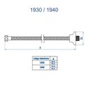 Ver imagem 2 de Ligacao Flexivel 40cm Cromada 1930 Cr