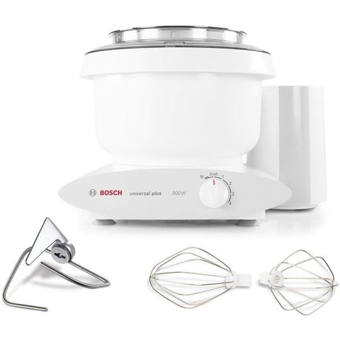 Bosch Universal Plus Stand Mixer 500w, 6.5-quarts, Branca