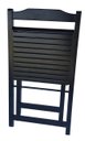 Ver imagem 6 de Conjunto Prático Mesa e 4 Cadeiras Dobrável Preto, Bar-Cozinha-Lazer-Varanda ( QUADRADO OVAL )