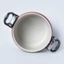 Ver imagem 2 de Panela Alta Pressão Antiaderente Revestimento Mármore Cerâmico 6 Litros Bronze