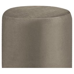 Puff Rolha Fendi com Base de Madeira - Daf - 2