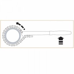 Chave Corrente Leve 11" Tramontina Pro - 3