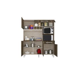 ARMÁRIO DE COZINHA CLASSIC GOLD 1600 (02 VOL) - Elmo/Carvalho - Madine - 3