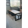 Mesa Estilo/modelo Industrial com 1 Banco (1,80 X 0,90) - 3