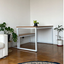 Ver imagem 2 de Mesa Estilo/modelo Industrial com 1 Banco (1,80 X 0,90)