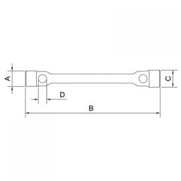 Chave de Roda em Aço 32x33mm Tramontina - 3