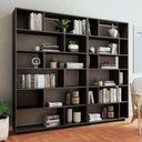Ver imagem 1 de Estante para Livros 10 Prateleiras Preto Bke - Brv