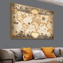 Ver imagem 4 de Quadro Mapa Mundi 1930:120x80 cm/PRETA