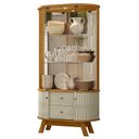 Ver imagem 5 de Aparador para Sala Buffet Mônaco e Cristaleira Moss Cumaru Opala – Madetec