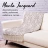 Manta Decorativa para Sofá 2x1,4M e 2 Capas de Almofada - Medalhao_Vsk100 - 3