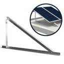 Ver imagem 1 de Cavalete Estrutura Suporte de Laje Para Placa Painel Solar Alumínio e Inox | Perfil Master