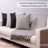 Manta Decorativa para Sofá 2,5x1,4M e 4 Capas de Almofada - Grafitek45 - 5