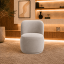Ver imagem 2 de Poltrona Decorativa Bia Orgânica Veludo Recepção Sala Estar Quarto