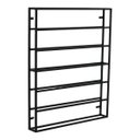 Ver imagem 3 de Adega Metalon Parede Estilo Industrial Suporte 12 Garrafas Decoração Bar 90x75 Cm