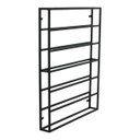 Ver imagem 1 de Adega Metalon Parede Estilo Industrial Suporte 12 Garrafas Decoração Bar 90x75 Cm