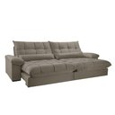 Ver imagem 4 de Sofá Liz 02 Módulos de 120cm Br 25cm Meu Sofá Online B002 Veludo Capuccino