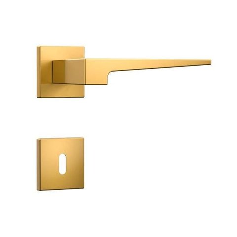 Fechadura Classic 3200 Roseta Quadrada Interna - Gold