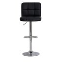 Ver imagem 3 de Kit 2 Banquetas para Cozinha Giratória Alta Gomos Preta - Preto